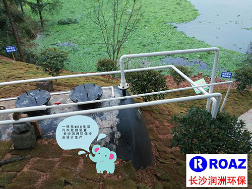 一體化MBR生活污水處理裝置使用現場 一體化MBR生活污水處理裝置使用現場